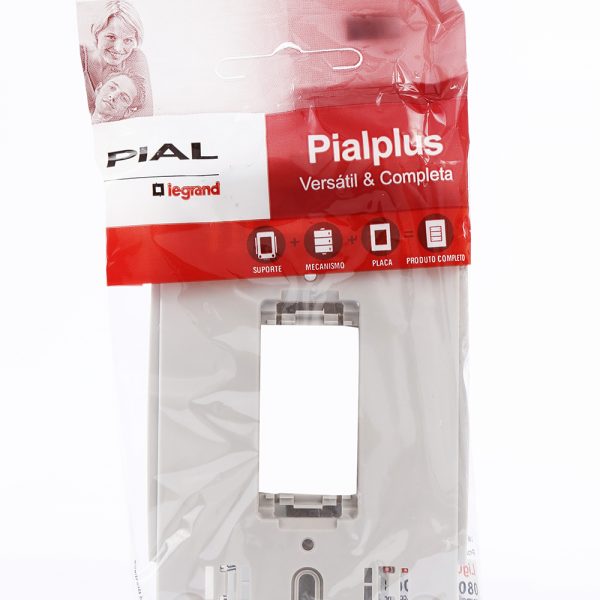 Suporte para Tomadas e Interruptores - Pialplus
