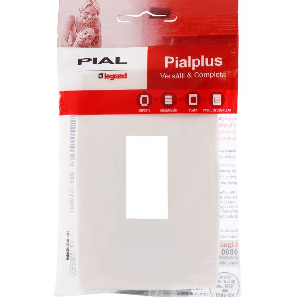 Placa com Posto - Pialplus Legrand